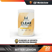Load image into Gallery viewer, Clear Whey Protein Powder, 20 Servings