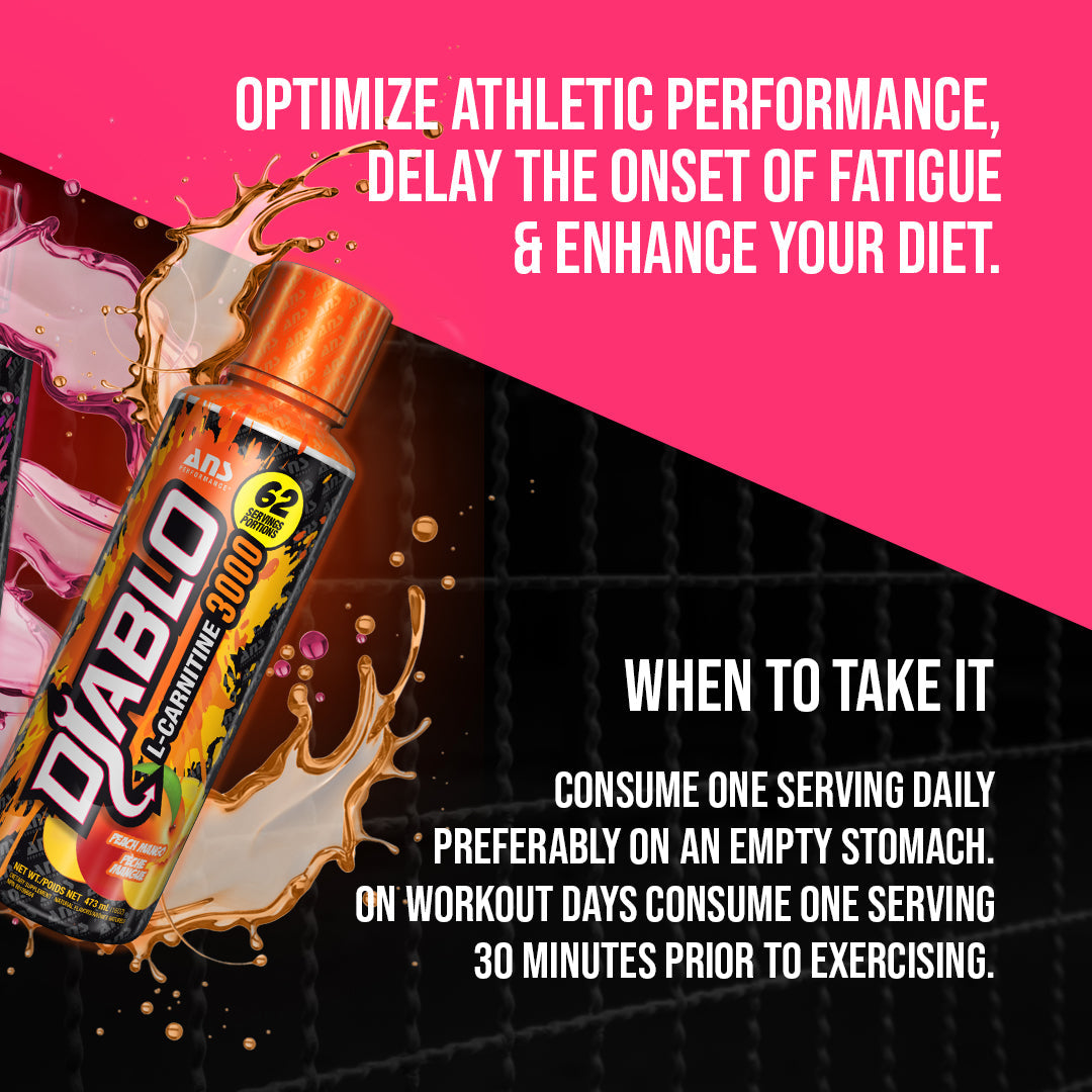Diablo Carnitine 3000, 62 Servings – EJINutrition.com