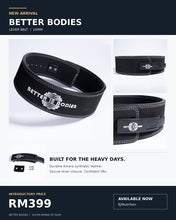 Load image into Gallery viewer, Lever Belt (Black)