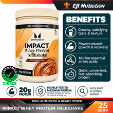 Load image into Gallery viewer, IMPACT WHEY PROTEIN MILKSHAKE, 25 Servings