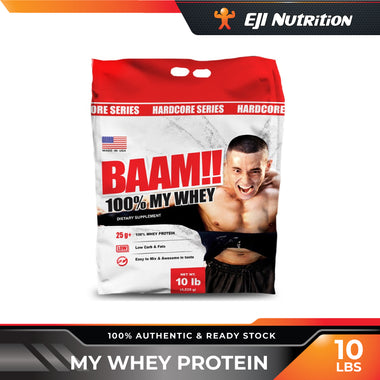 BAAM!! My Whey Protein, 10lbs
