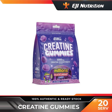 Creatine Monohydrate Gummies, 20 Servings