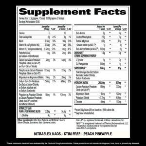 Nitraflex Kaos Stim Free, 40 Servings