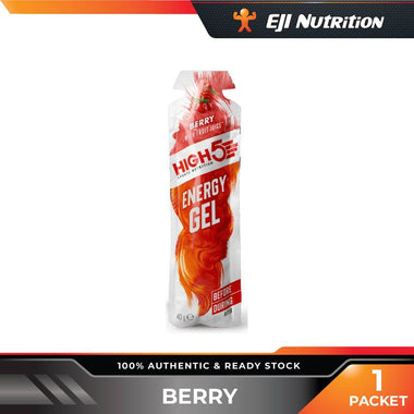HIGH 5 Energy Gel, 1 packet - Berry