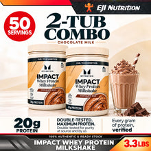 Load image into Gallery viewer, IMPACT WHEY PROTEIN MILKSHAKE, 3.3lbs