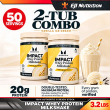 Load image into Gallery viewer, IMPACT WHEY PROTEIN MILKSHAKE, 3.3lbs