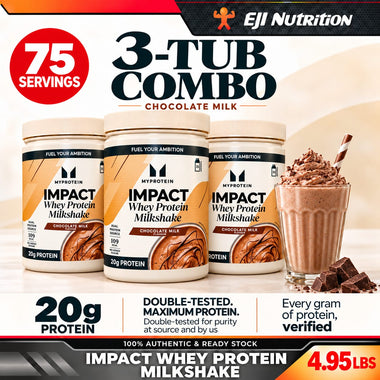 IMPACT WHEY PROTEIN MILKSHAKE, 4.95lbs