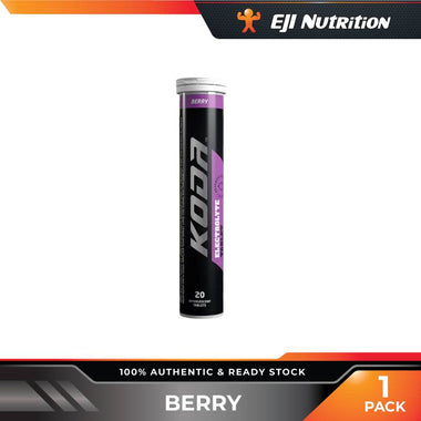 KODA Electrolyte Tablets, 20 tablets - Berry