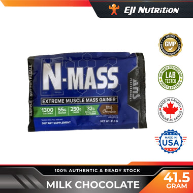 N-Mass Muscle Mass Gainer Sample, 41.5g