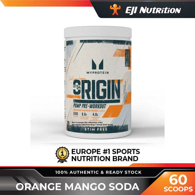 Origin Pre-Workout Stim Free, 60 Servings