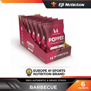Popped Protein Crisps, 6 packets