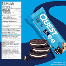 Load image into Gallery viewer, Cookies &amp; Cream Protein Bar, 12 Bars