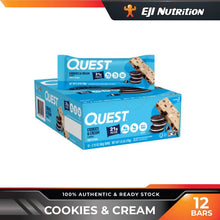 Load image into Gallery viewer, Cookies &amp; Cream Protein Bar, 12 Bars