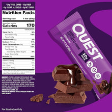 Load image into Gallery viewer, Double Chocolate Chunk Protein Bar, 12 Bars