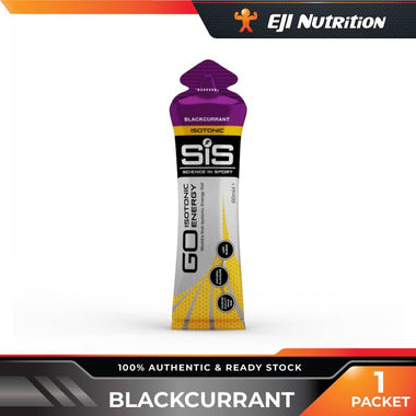 SIS Go Isotonic Energy Gels - Blackcurrant