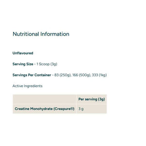 THE Creatine (Creapure®), 250g