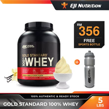 Load image into Gallery viewer, 100% Gold Standard Whey Protein, 5lbs