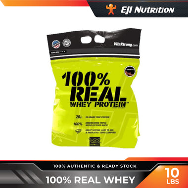 100% Real Whey Protein, 10lbs