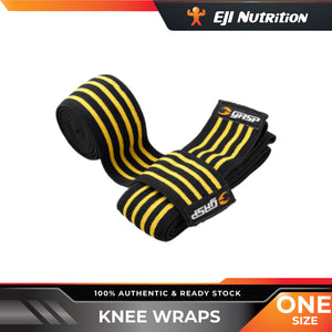 Knee wraps, Black/Flame